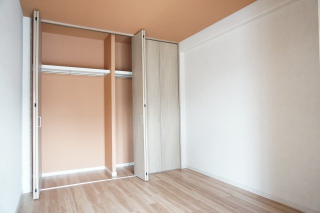 シャトー第二八戸ノ里の洋室|大きなクローゼット付の洋室