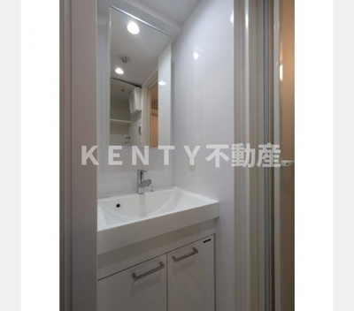 【洗面所】 | プライマル品川西大井 | 広い洗面スペース