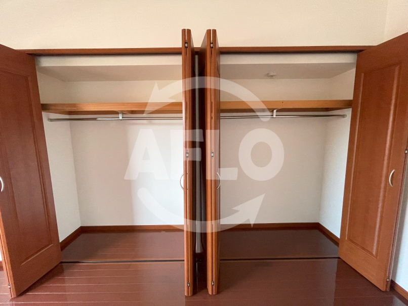 帝塚山　松寿庵　住吉小学校の収納|帝塚山松寿庵　クローゼット