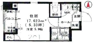 ヒバリーヒルズの間取り