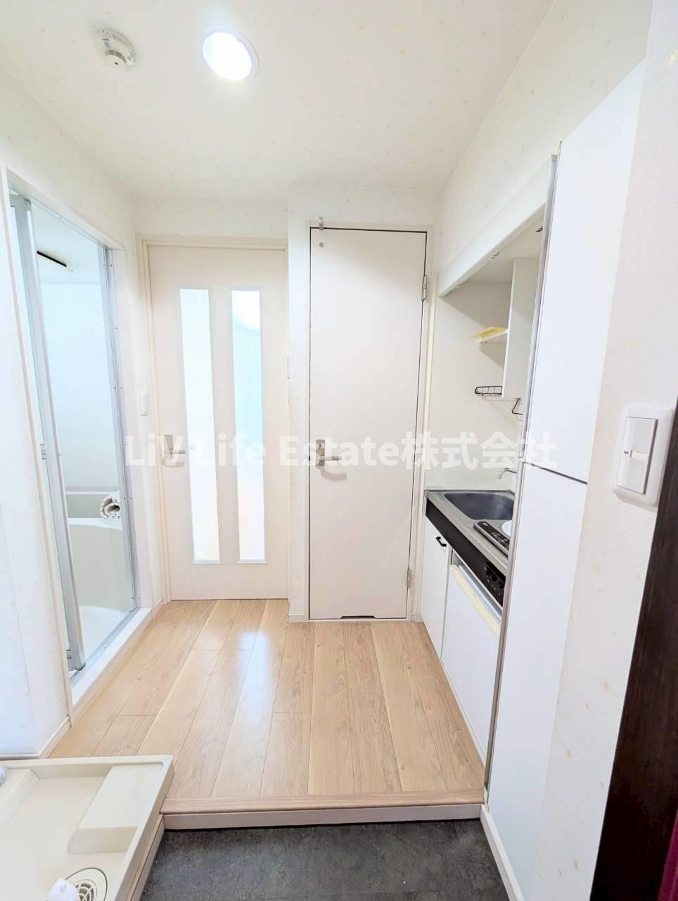 ヒバリーヒルズの玄関