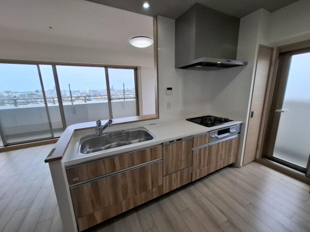 グランアッシュ天美駅前のキッチン