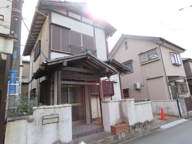 坂戸市関間売地の外観