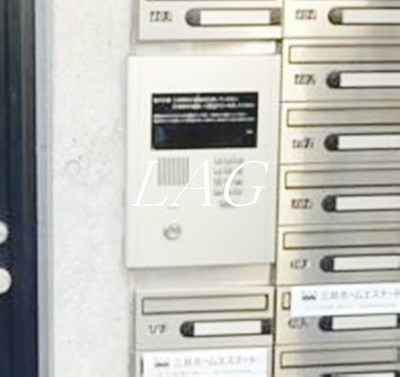 【セキュリティ】 | モデュロール五反田 | モニター付きインターホンです。