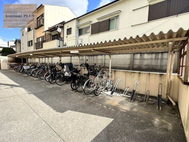 高殿コーポの駐輪場