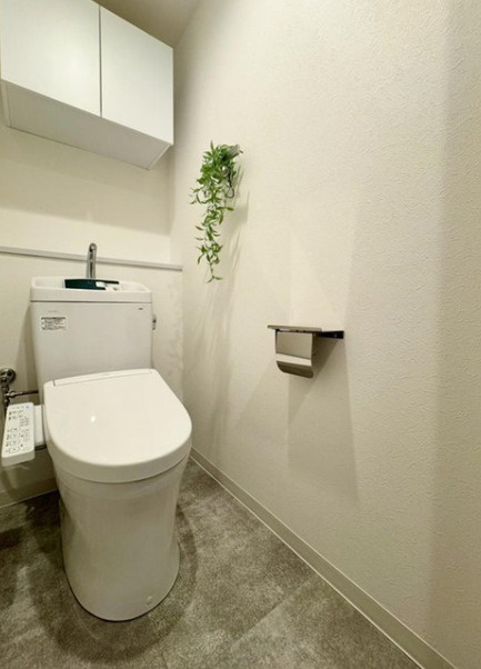 ガーデンズ綱島スカイウイングのトイレ|リノベーションされた美しいトイレは嬉しいですね