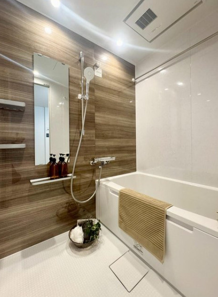 ガーデンズ綱島スカイウイングの浴室|ユニットバスも新品交換済
