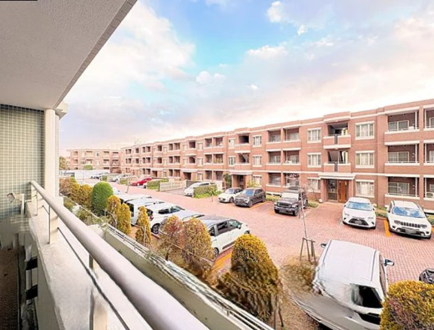 ガーデンズ綱島スカイウイングの展望|2階バルコニーから望む