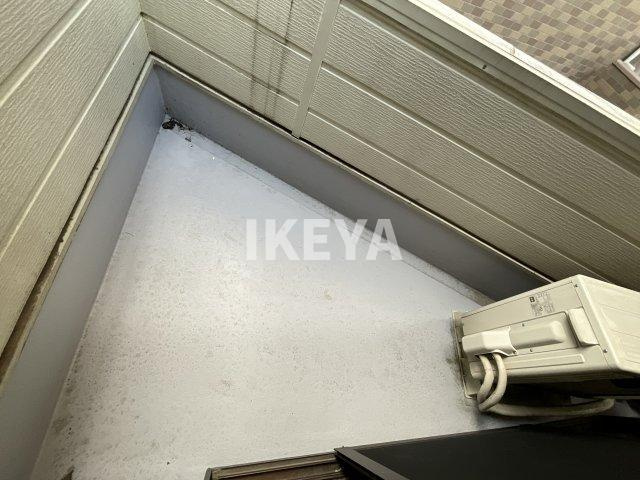 浮田2貸家のバルコニー