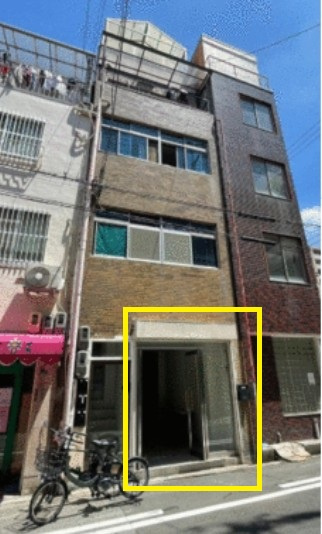 日本橋黒門店舗の外観