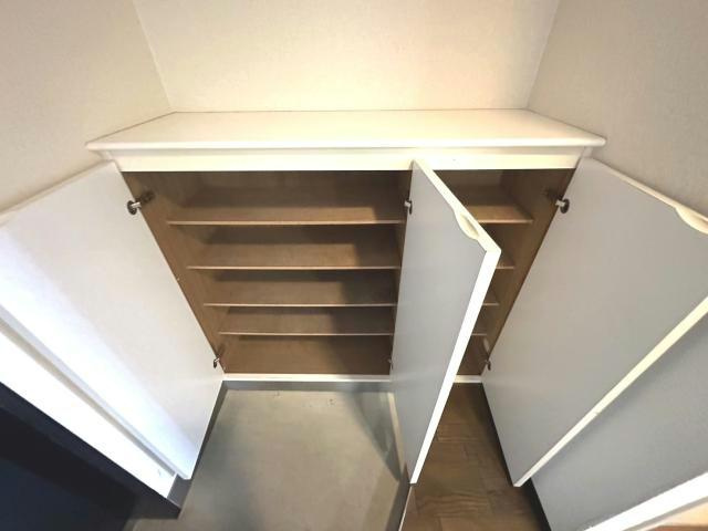 ブルーエスの収納