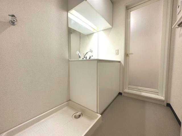 ブルーエスの洗面所