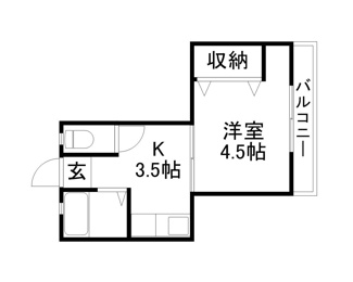 【間取り】 | 伊庭マンションⅡ
