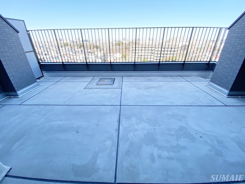 Alivis東十条のバルコニー|ルーフバルコニーです☆