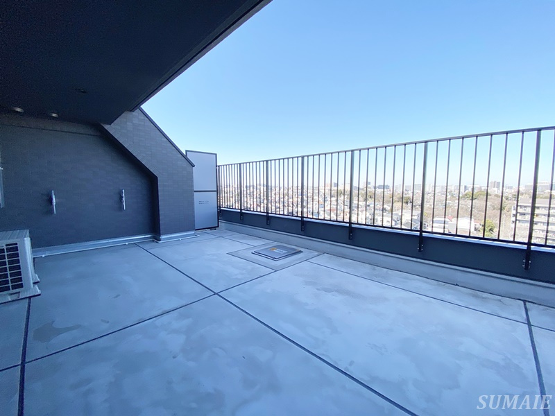 Alivis東十条のバルコニー|ルーフバルコニーです☆