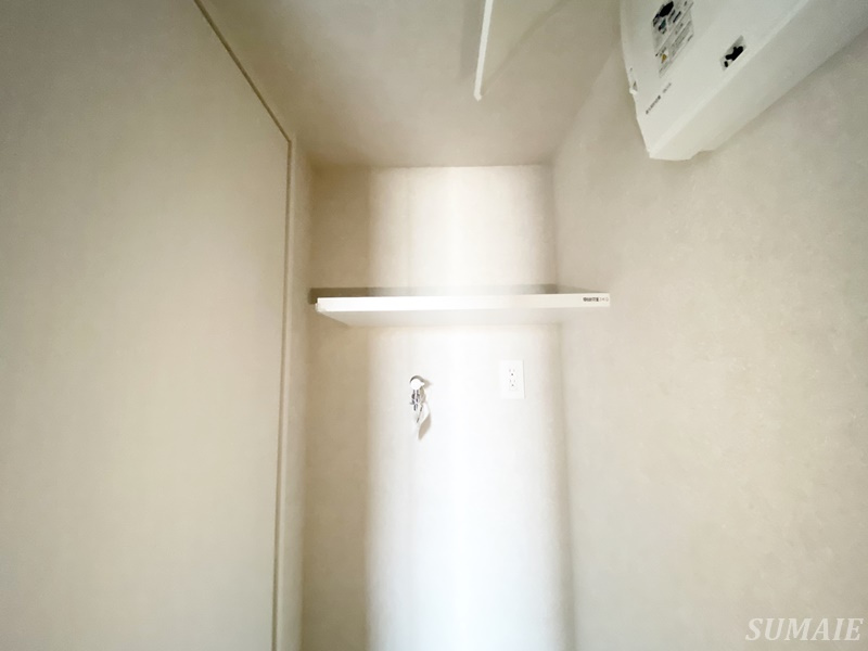 Alivis東十条の収納|洗濯機上収納です☆