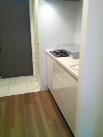 大阪市中央区瓦屋町１丁目の賃貸マンションのキッチン