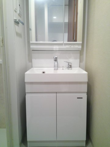 大阪市中央区瓦屋町１丁目の賃貸マンションの洗面所