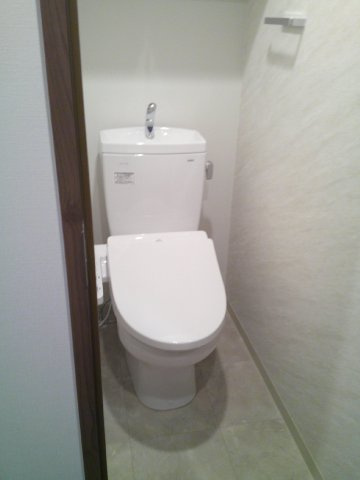 大阪市中央区瓦屋町１丁目の賃貸マンションのトイレ