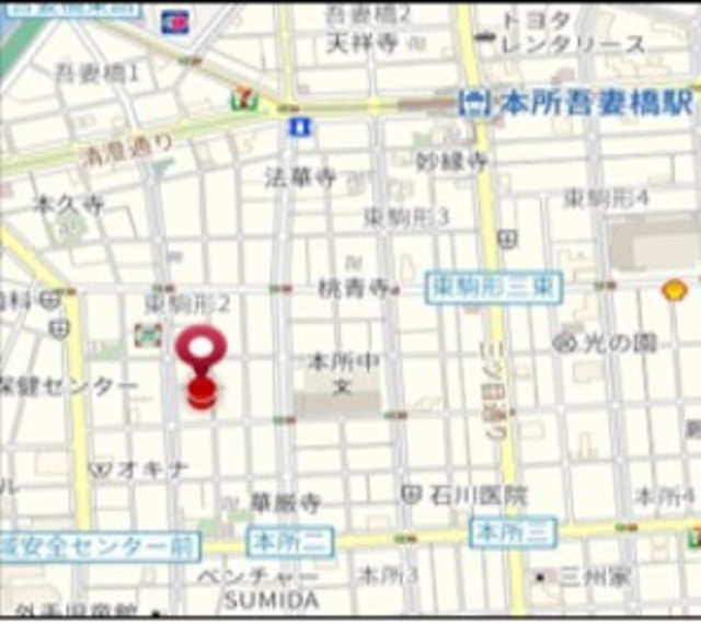 メゾンドリスの地図|★案内図★