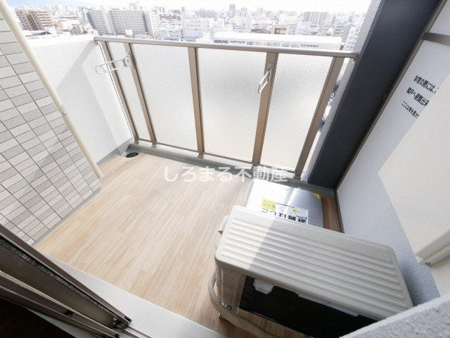 エスリード大阪CENTRAL AVENUEのバルコニー