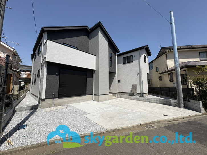藤沢市片瀬8期　新築戸建の外観|外観も気になるポイント
