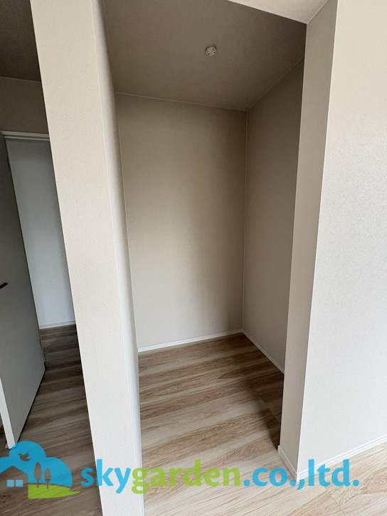 藤沢市片瀬8期　新築戸建の収納|専用の収納スペースです