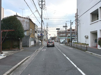 【前面道路含む現地写真】 | 中京区壬生森町　店舗付住宅