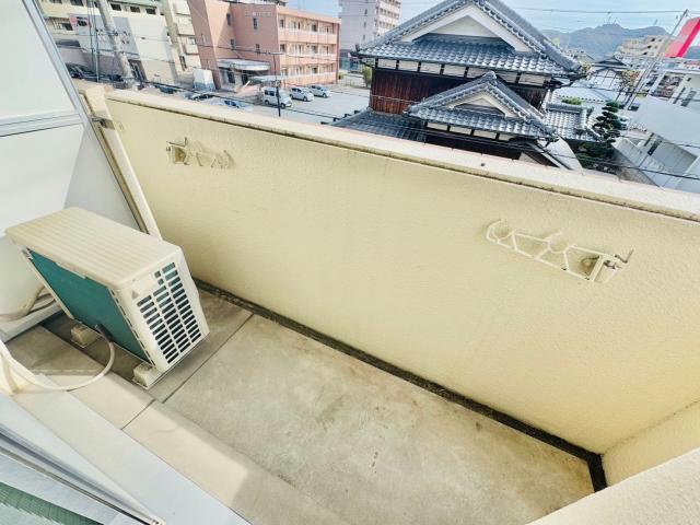 リバーパーク北条のバルコニー