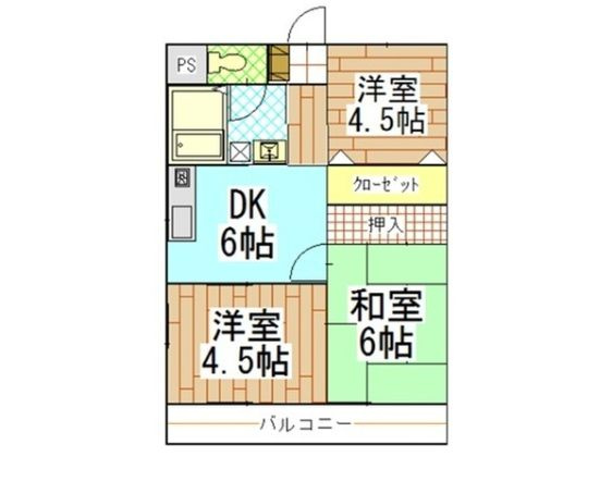 サンフィール都城の間取り
