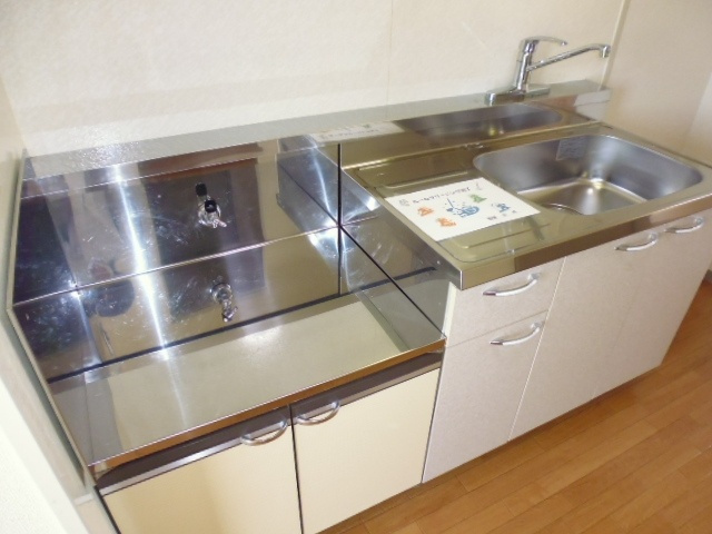 セジュール文政Ａのキッチン|ガスコンロ付きます