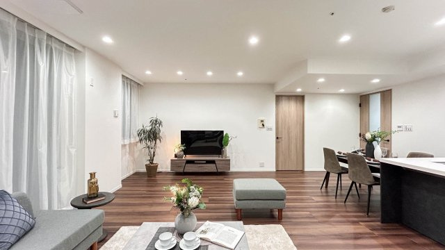 THE TOKYO TOWERSの居間・リビング|ゆったりとした居間です