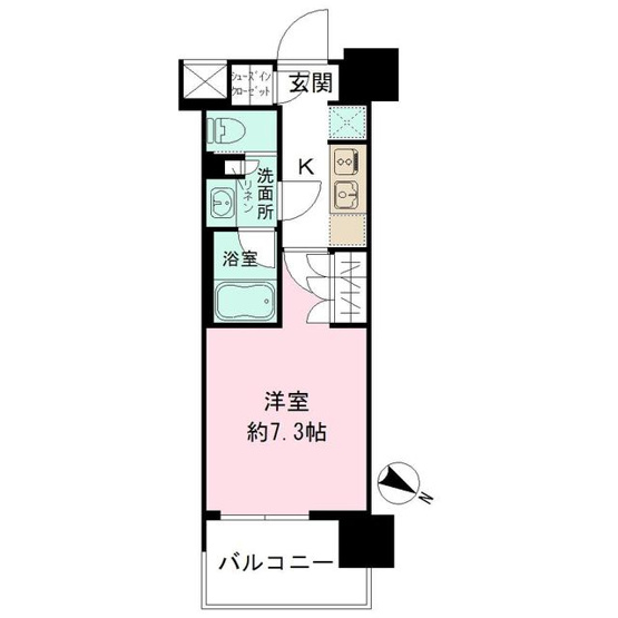 【間取り】 | ザ・パークハビオ目黒