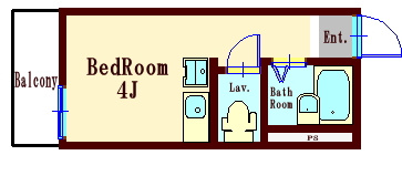 【間取り】 | プランタン中延