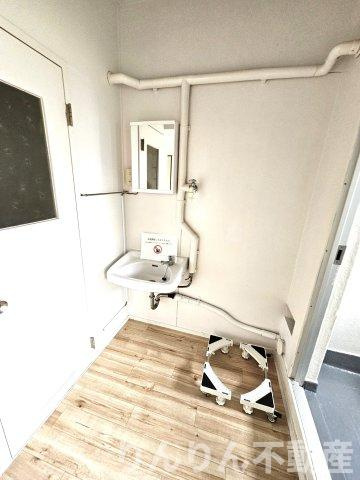 【独立洗面台】 | ビレッジハウス立江 | 使いやすい独立洗面台です