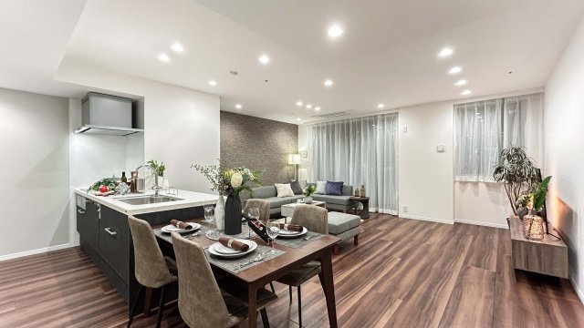 THE TOKYO TOWERSの居間・リビング|ゆったりとしたリビングです