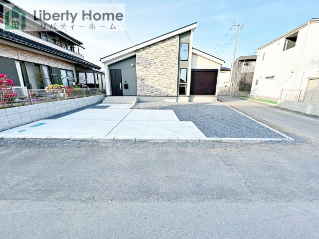ひたちなか市田彦1期　新築戸建の駐車場