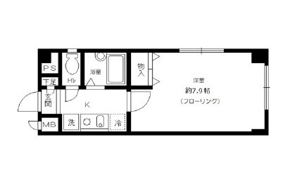 ファインクレスト南池袋の間取り|間取りです。
