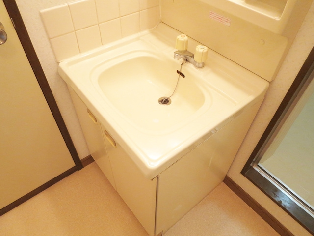 市川コーポ３の洗面所