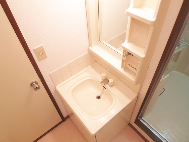 市川コーポ３の洗面所