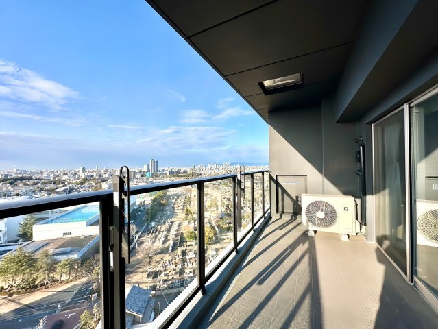 プラセシオン千種自由ヶ丘のバルコニー