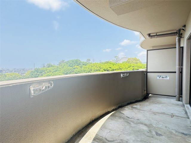 手柄アートスカイハイツのバルコニー