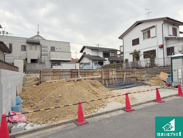 河内長野市緑ケ丘北町　第1期　新築一戸建ての外観|現在の進捗状況です！順調に作業進行中、完成が待ち遠しいです！詳細の間取り等、お気軽にお問い合わせください！