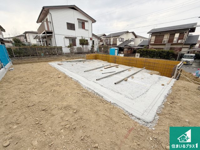 河内長野市緑ケ丘北町　第1期　新築一戸建ての外観|現在の進捗状況です！順調に作業進行中、完成が待ち遠しいです！詳細の間取り等、お気軽にお問い合わせください！