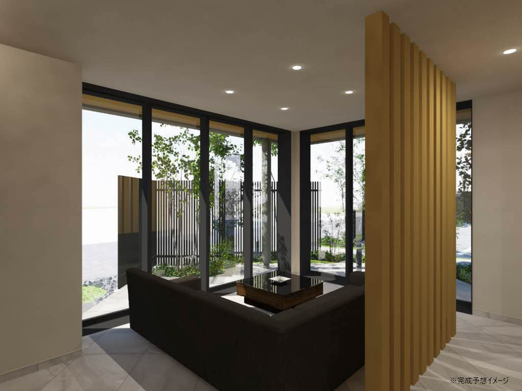 シャーメゾンステージ神明のロビー