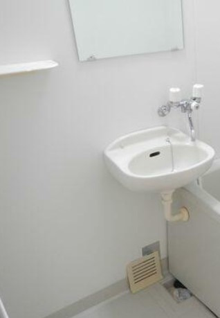 ハイム中央の洗面所