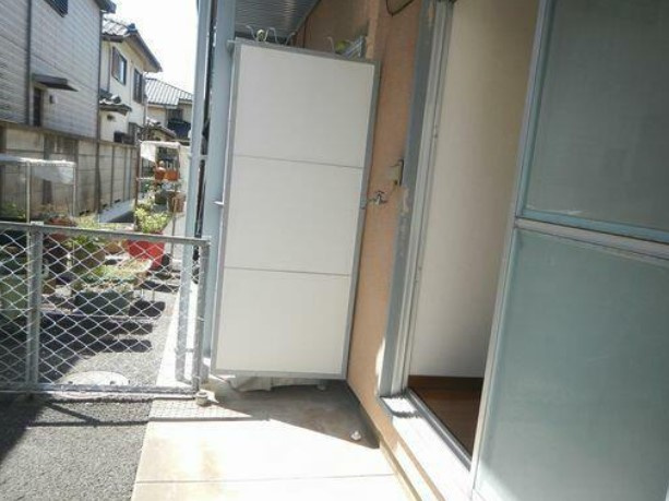 ハイム中央のバルコニー