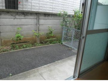 ハイム中央のバルコニー