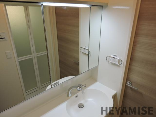 カーサアレテオの洗面所|※反転間取りのお部屋の写真です※