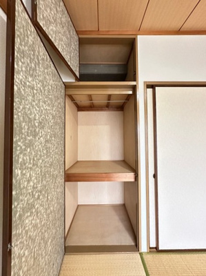 【収納】 | アクティ宮崎台 | 和室6帖のお部屋にある収納スペースです！奥行きのある収納スペースで荷物の多い方も安心！